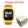 Orange with box