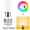 B22 RGB WW