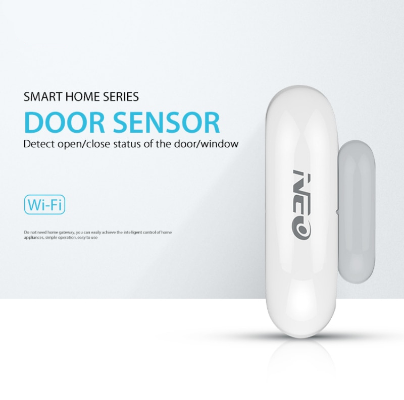 3pcs WiFi Door Sensor Smart Door Open/Closed Detectors Smart Home APP Window Sensor Alarm Burglar Home Security Warning System