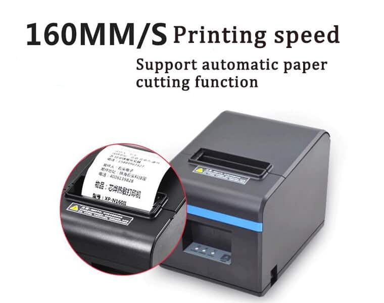 Thermal Receipt printer 80mm with auto-cutter for POS computer mobile phone USB/Ethernet /USB+Bluetooth/USB+Wifi Ticket printer