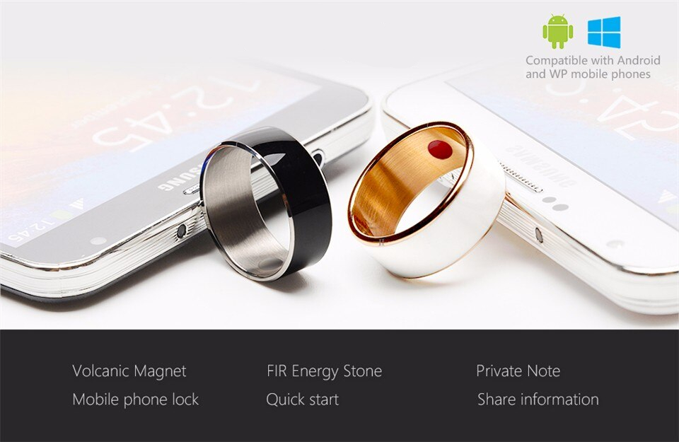 Jakcom R3F Smart Ring For High Speed NFC Electronics Phone Smart Accessories 3-proof App Enabled Wearable Technology Magic Ring