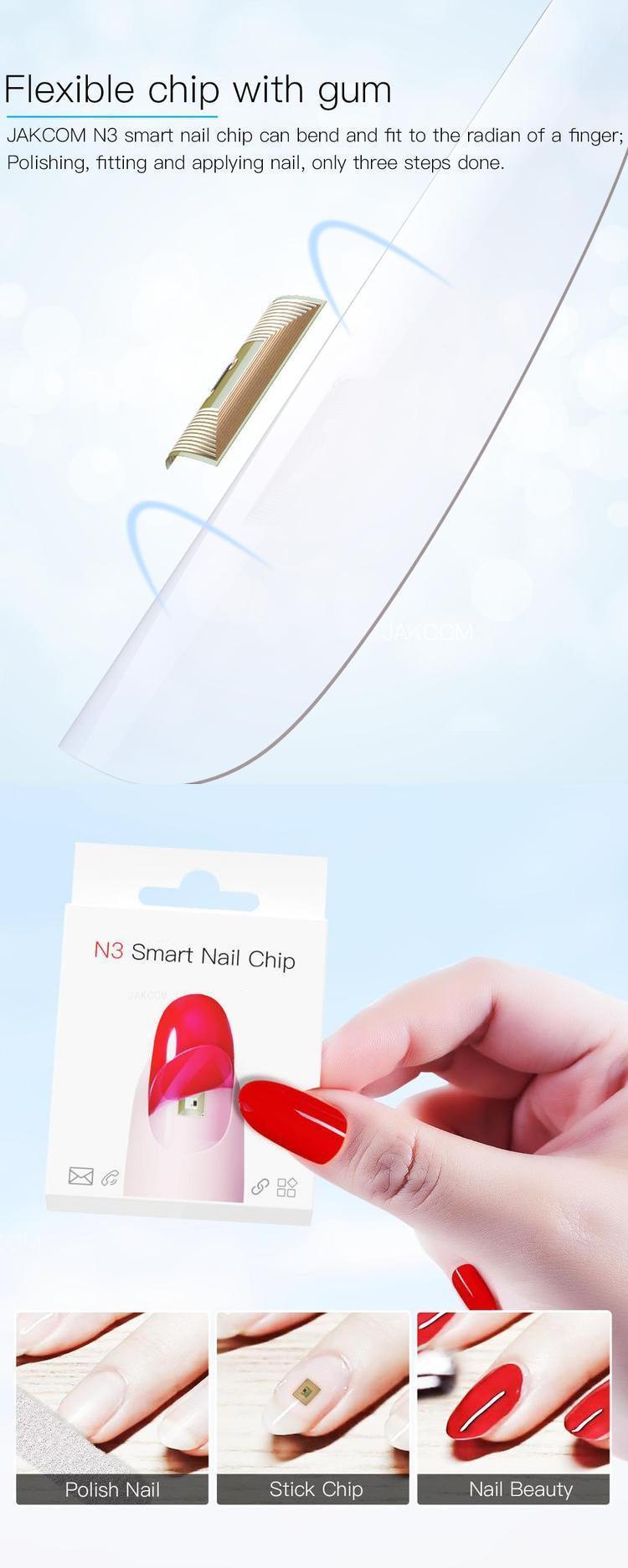 N3 Smart Nail Chip Piece Accessories Apply Crystal Powder Nail Relief Stickers Fiber Extension Jelly Double-Sided Adhesive DLS