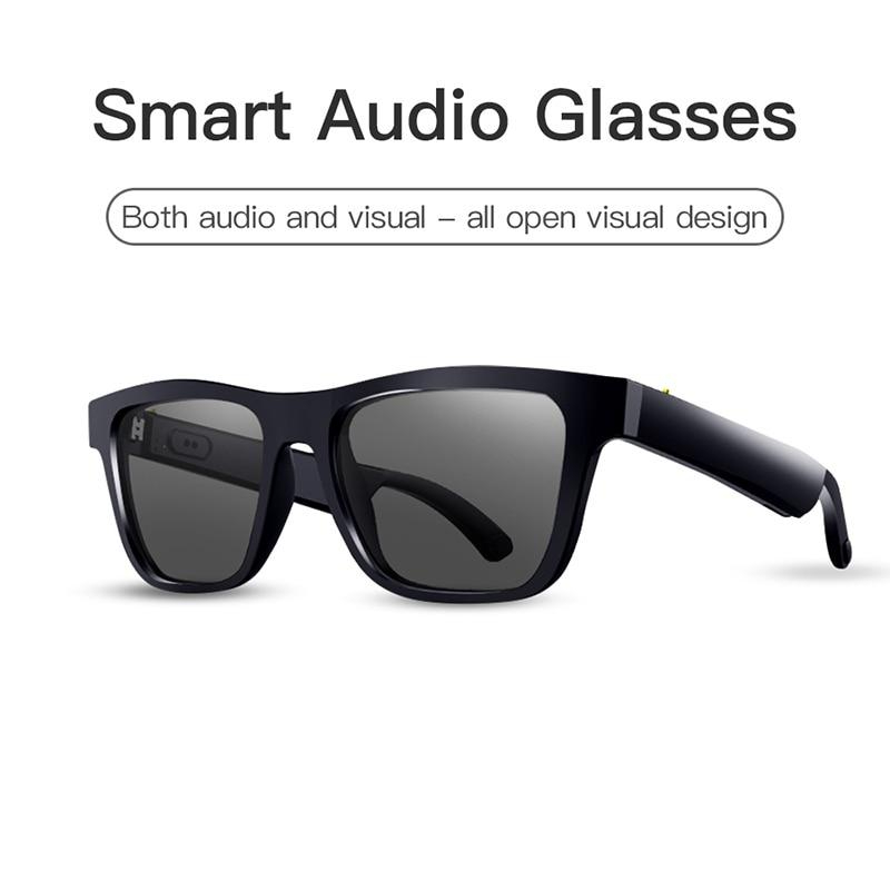 Bluetooth Smart Glasses Hands-Free Call 1080P Video GPS Navigation Remind Sunglasses Hot
