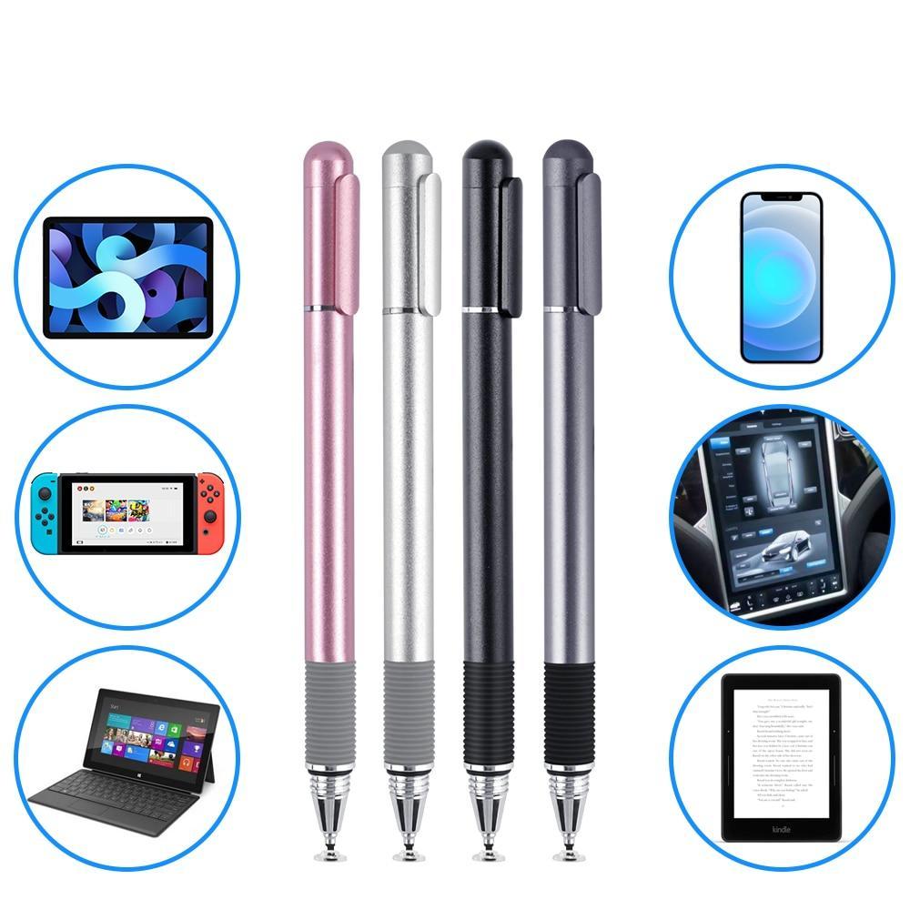 Universal 2 in 1 Stylus Pen Drawing Tablet Pens Capacitive Screen Touch Pen for Android Mobile Phone Smart Pencil Accessories