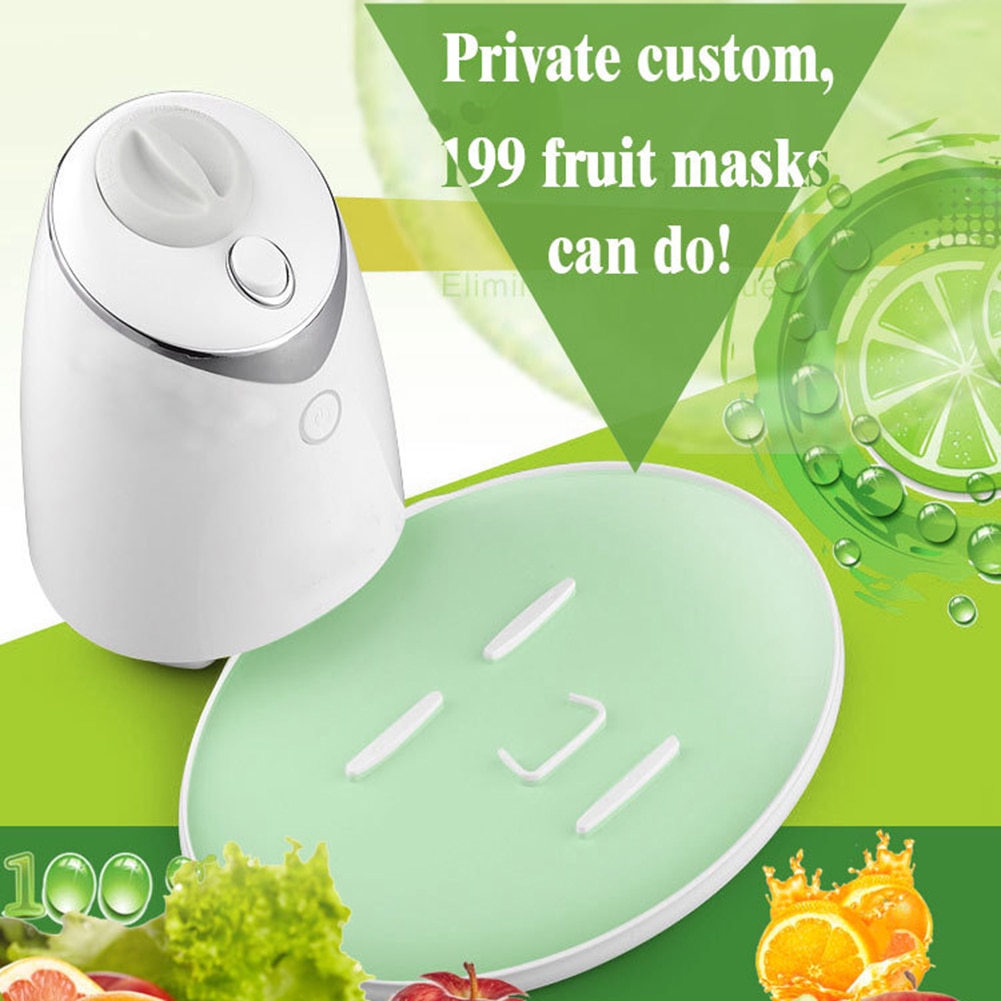 DIY Face Mask Maker Electric Automatic Fruit Vegetable Mask Machine Smart Self-made Mask Facial SPA Beauty Device No Collagen