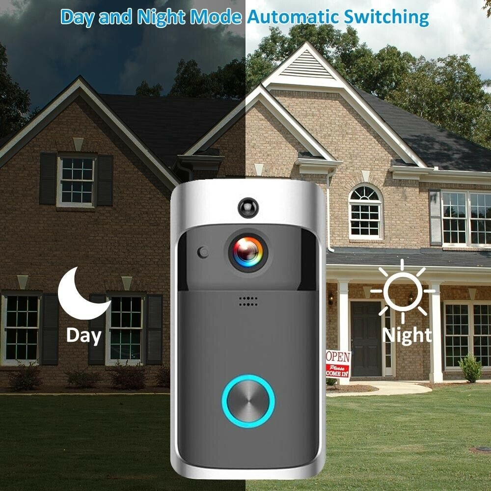 Smart Doorbell Video Intercom WIFI IP Video Door Camera Phone Door Bell IR Alarm NightVision Wireless Security Camera with Chime
