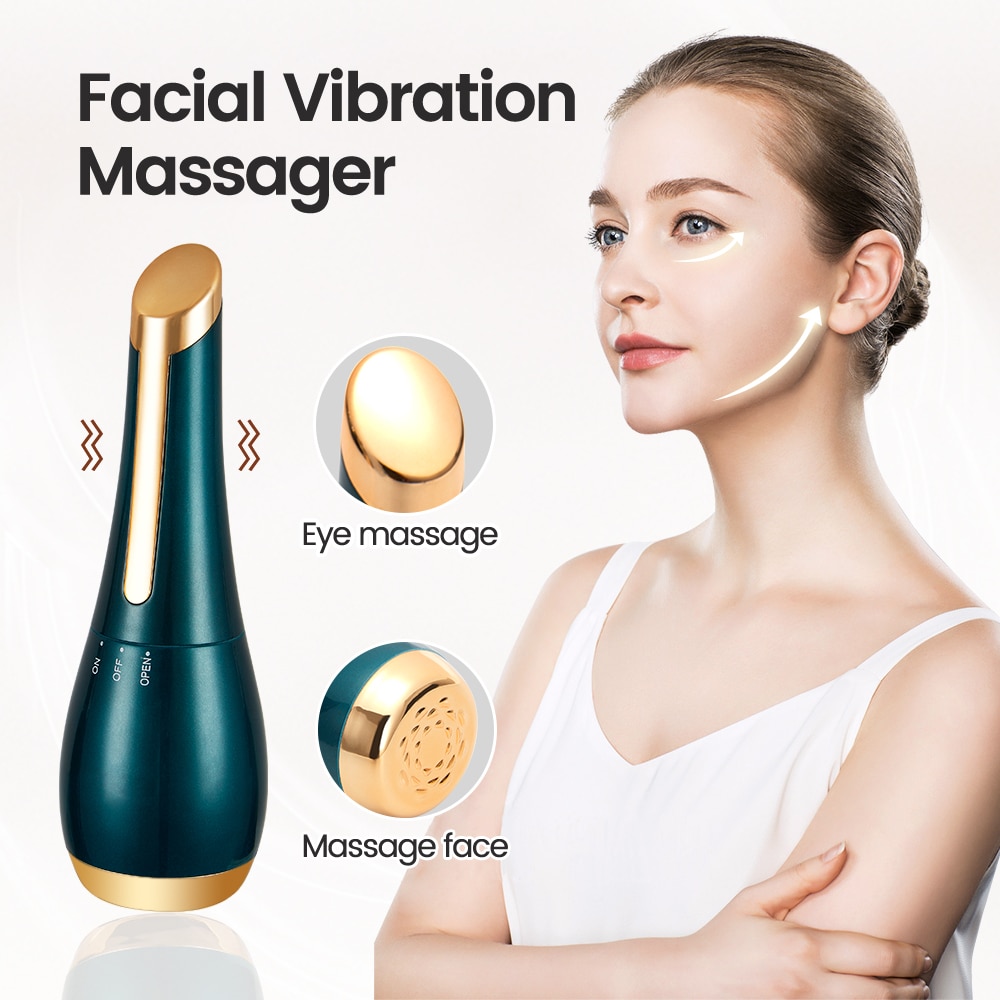 Electric Face Massager Vibration Relaxation Skin Care Tool Beauty Device Lift Facial Shape Lif Anti Wrinkle Remover Anti Aging