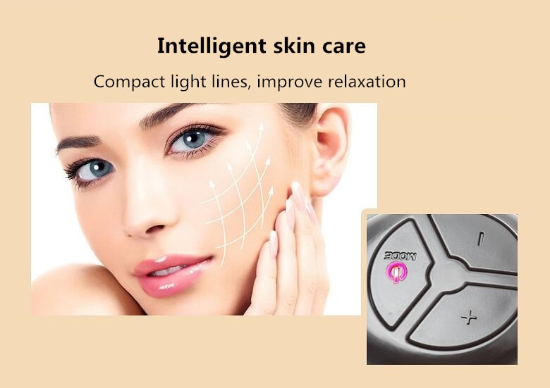 Electric V-shaped Thin Face Slimming Cheek Massager Facial Lifting V-Line Lift Up Bandage EMS Therapy Device Beauty Machine