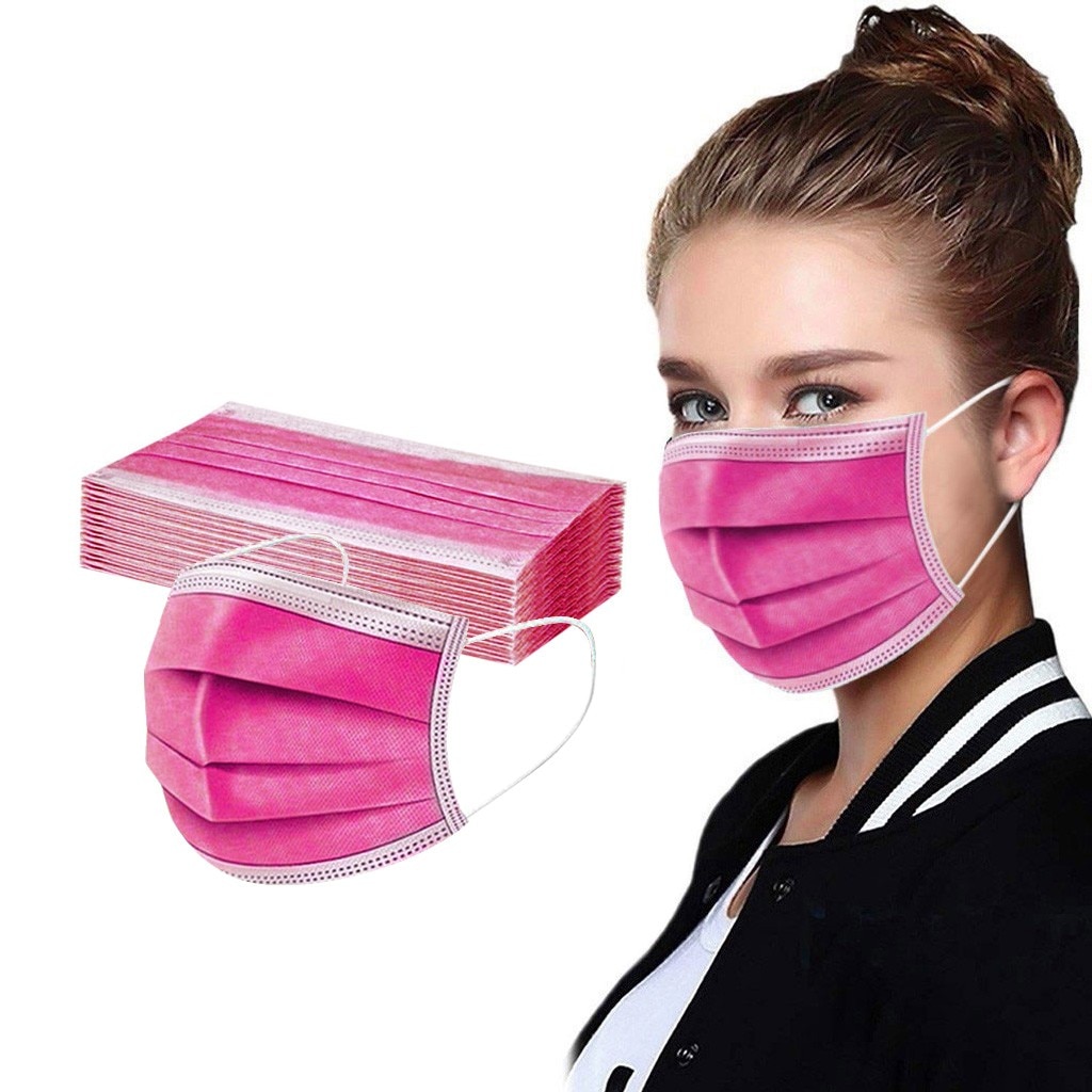 30pcs Disposable Mask Female Mask For Women Breathable Mask For Face Face Mask With Print Fabric Mask For Face Mascarillas