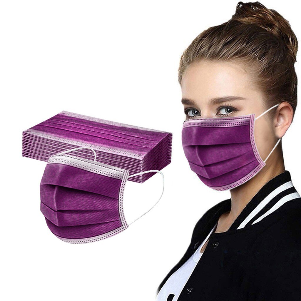 30pcs Disposable Mask Female Mask For Women Breathable Mask For Face Face Mask With Print Fabric Mask For Face Mascarillas