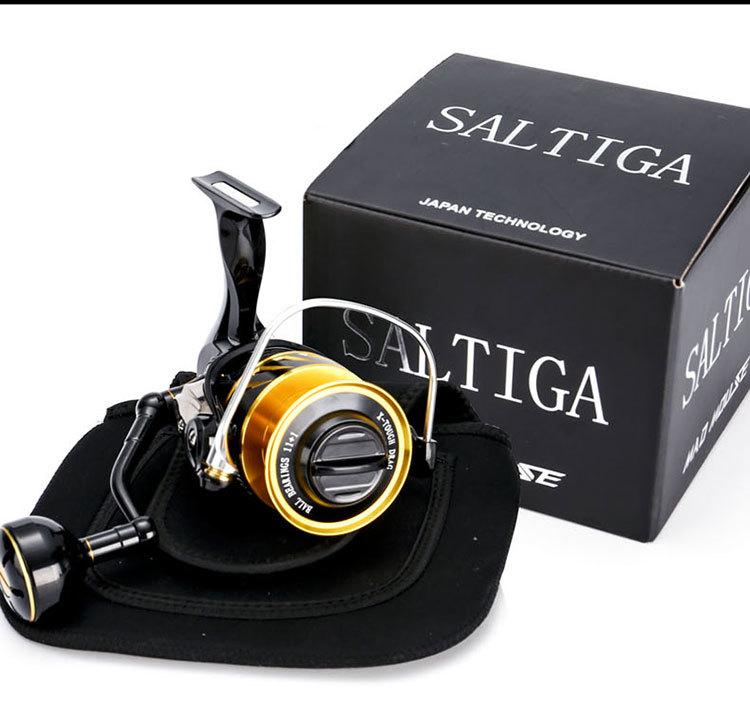 New Madmouse Japan Made Saltiga SW4000XG SW6000HG SW10000HG Spinning Jigging Reel Spinning reel 12BB Alloy reel 35kgs drag power