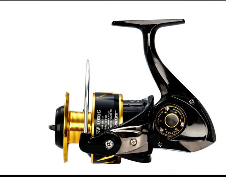 New Madmouse Japan Made Saltiga SW4000XG SW6000HG SW10000HG Spinning Jigging Reel Spinning reel 12BB Alloy reel 35kgs drag power