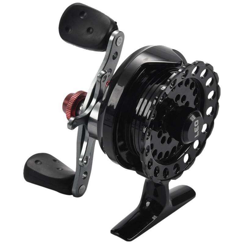 LEO DWS60 4 + 1BB 2.6:1 65MM Fly Fishing Reel Wheel with High Foot Fishing Reels Fishing Reel Wheels