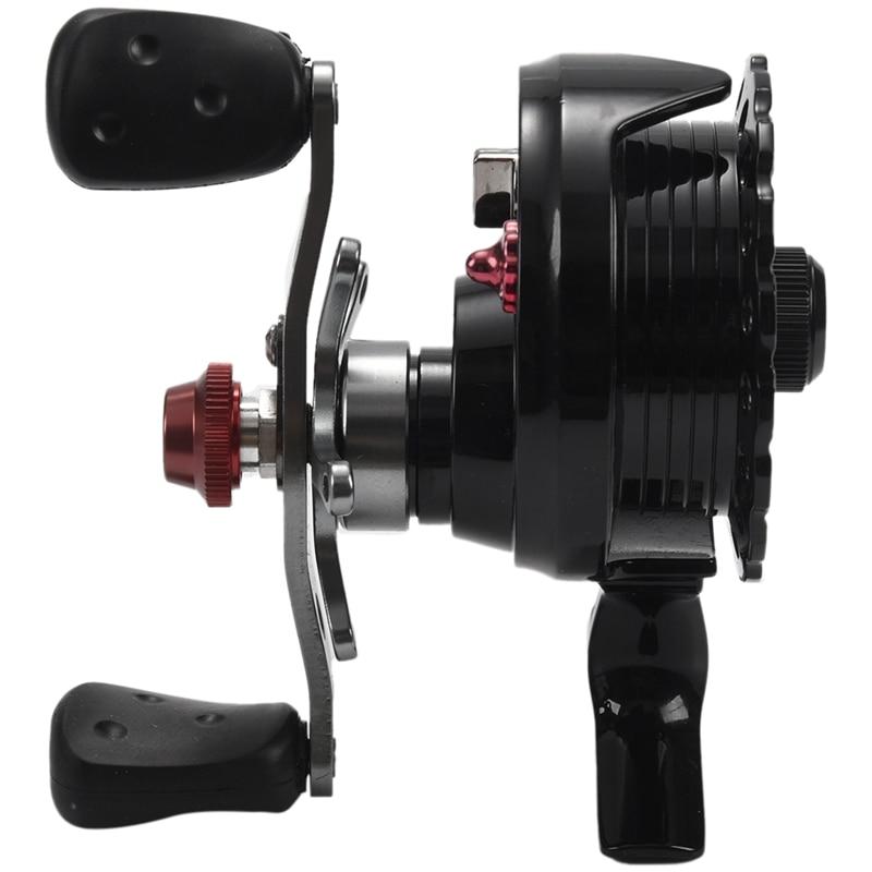 LEO DWS60 4 + 1BB 2.6:1 65MM Fly Fishing Reel Wheel with High Foot Fishing Reels Fishing Reel Wheels