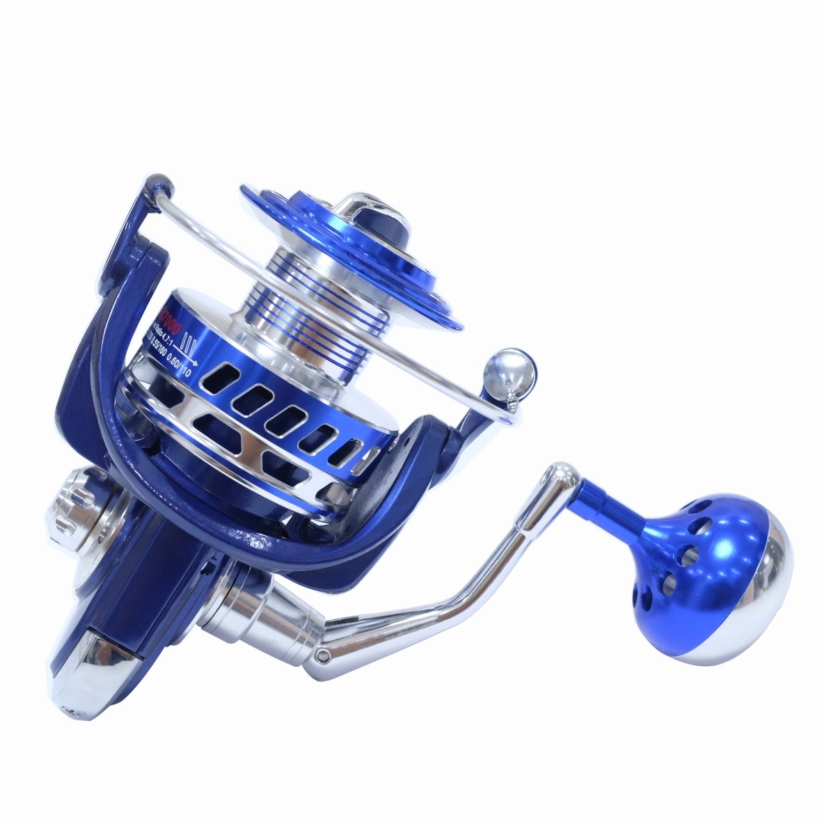 HiUmi 30KG Power Drag Saltiga Spinning Reels 6000 7000 8000 9000 10000 Heavy Duty Sea Fishing Boat Fishing Jigging Fishing Reel