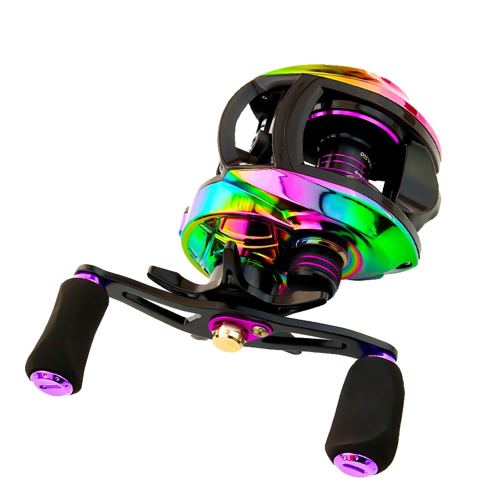 New Baitcasting Reel High Speed 8:1:1 Gear Ratio 17+1BB Fresh Saltwater Magnetic Brake System Ultralight Fishing ReeL 2000 Seri