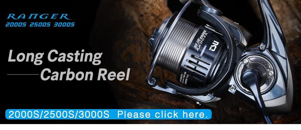 TSURINOYA Ultra-light 155g Bait Finesse Spinning Fishing Reel RANGER 800 1000S Carbon Shallow Spool Trout Ajing Fishing Wheel