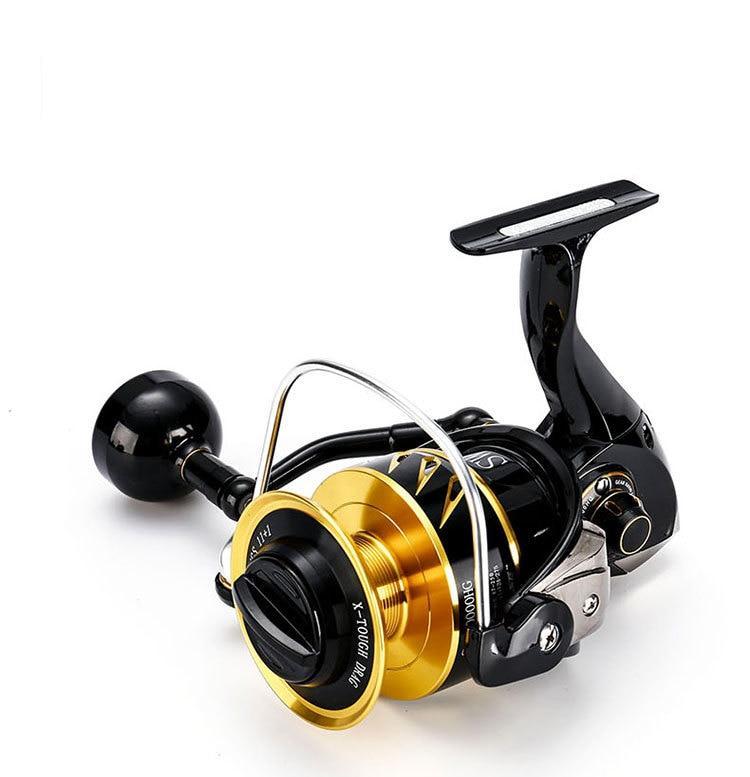 New Madmouse Japan Made Saltiga SW4000XG SW6000HG SW10000HG Spinning Jigging Reel Spinning reel 12BB Alloy reel 35kgs drag power